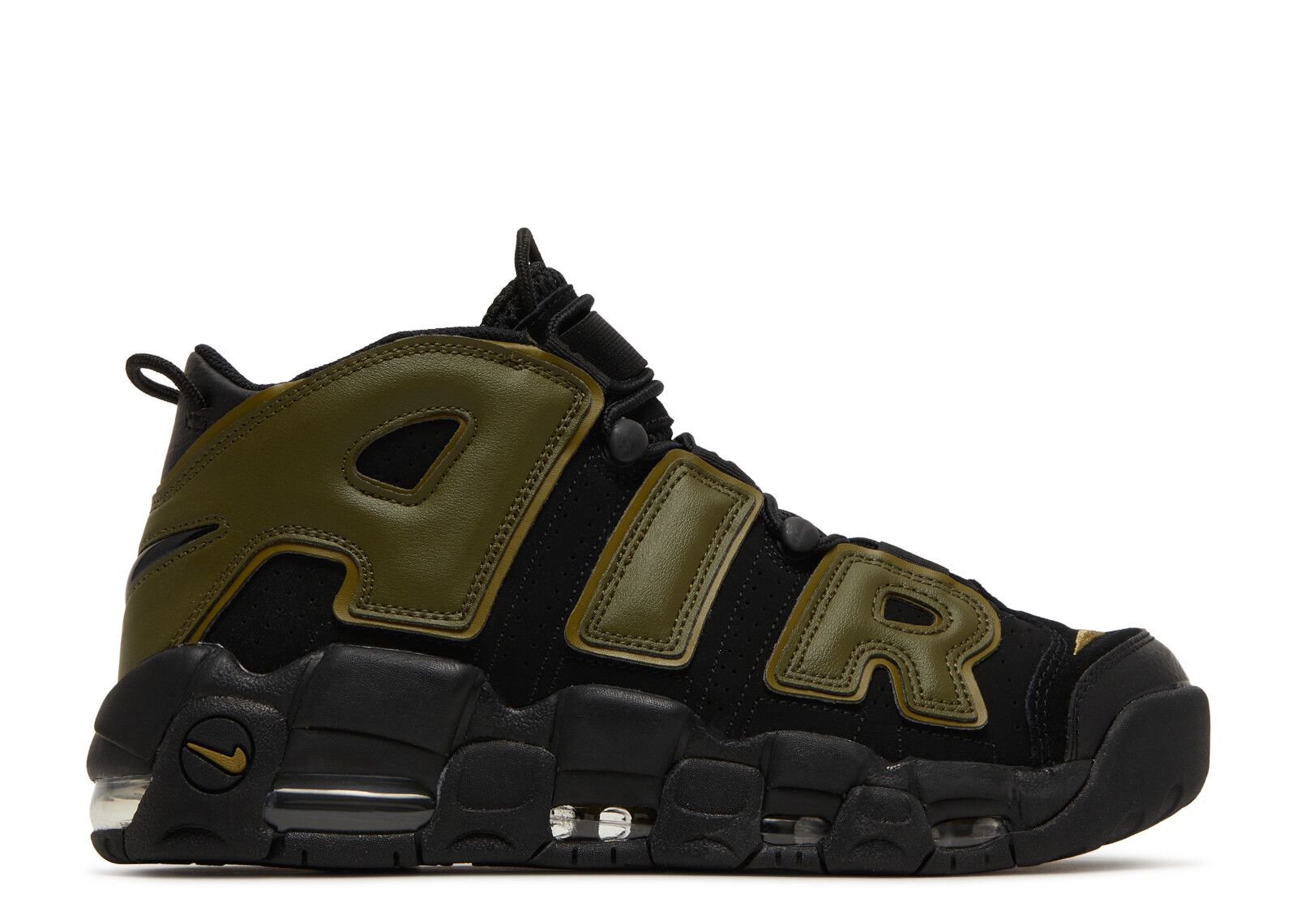 Air More Uptempo 96 Rough Green Nike DH8011 001 Black Pilgrim