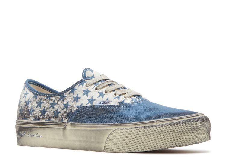 Bianca Chandôn X Authentic VLT LX Stressed Navy Vans VN0A4CS4NUT