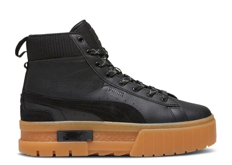 Wmns Mayze Mid Gentle Black Gum Puma 393085 01 Black Flight Club