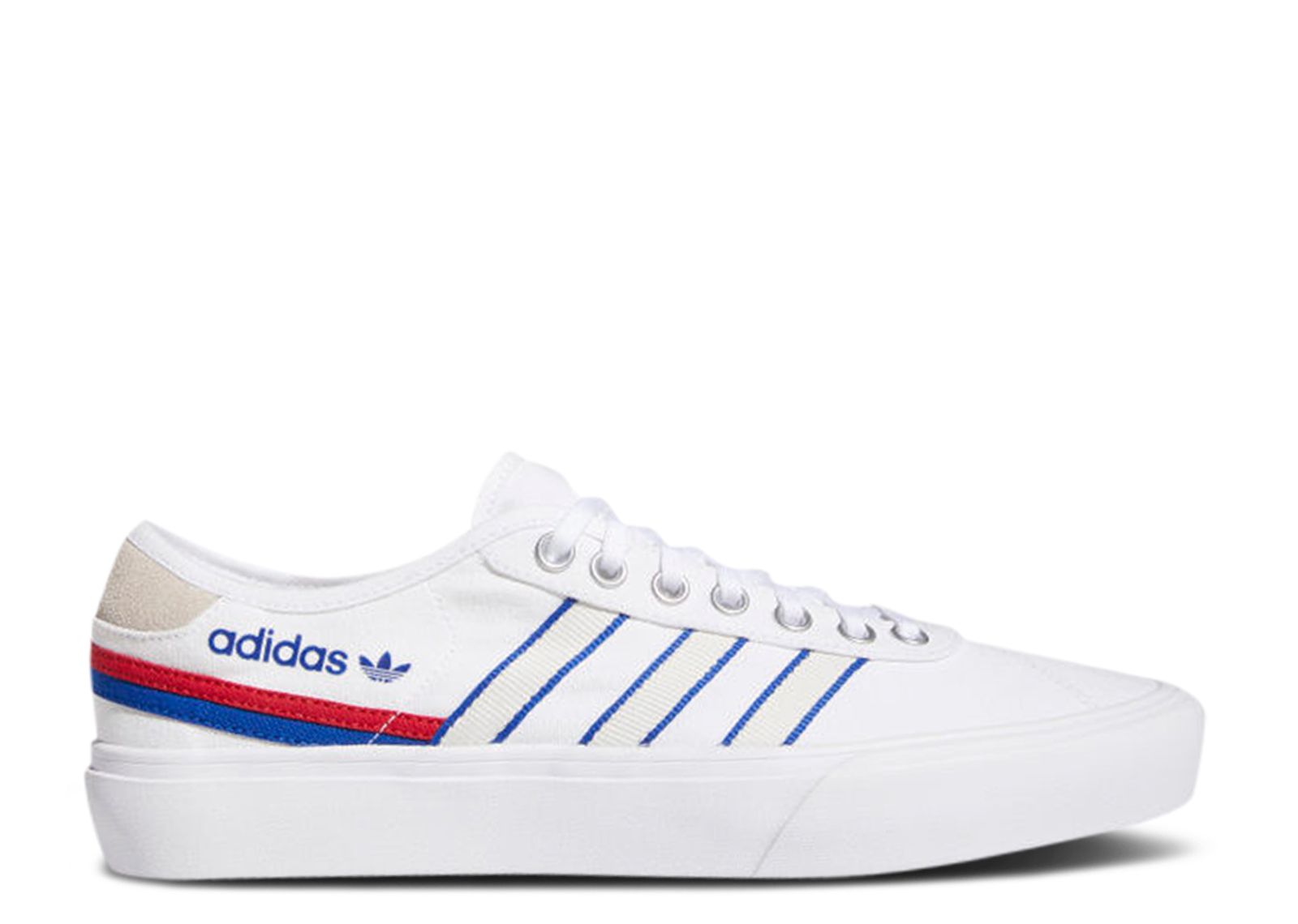 Delpala 'White Scarlet Blue' | White | Men's - Delpala