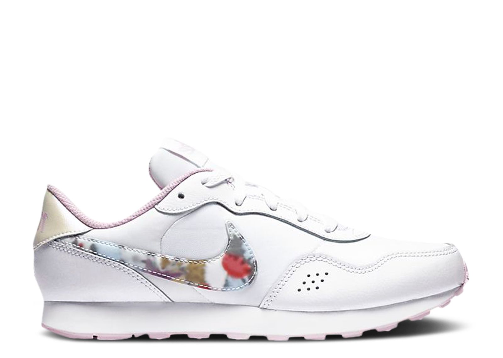 MD Valiant GS 'Fuzzy Floral Print' | White | Kid's - MD-Valiant