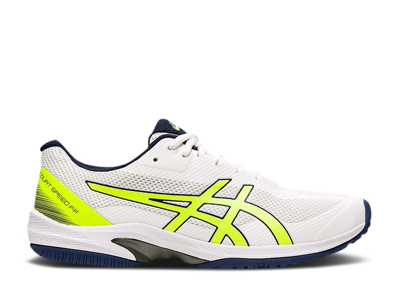 Court Speed FF 'White Safety Yellow' | White | Men's - Court-Speed