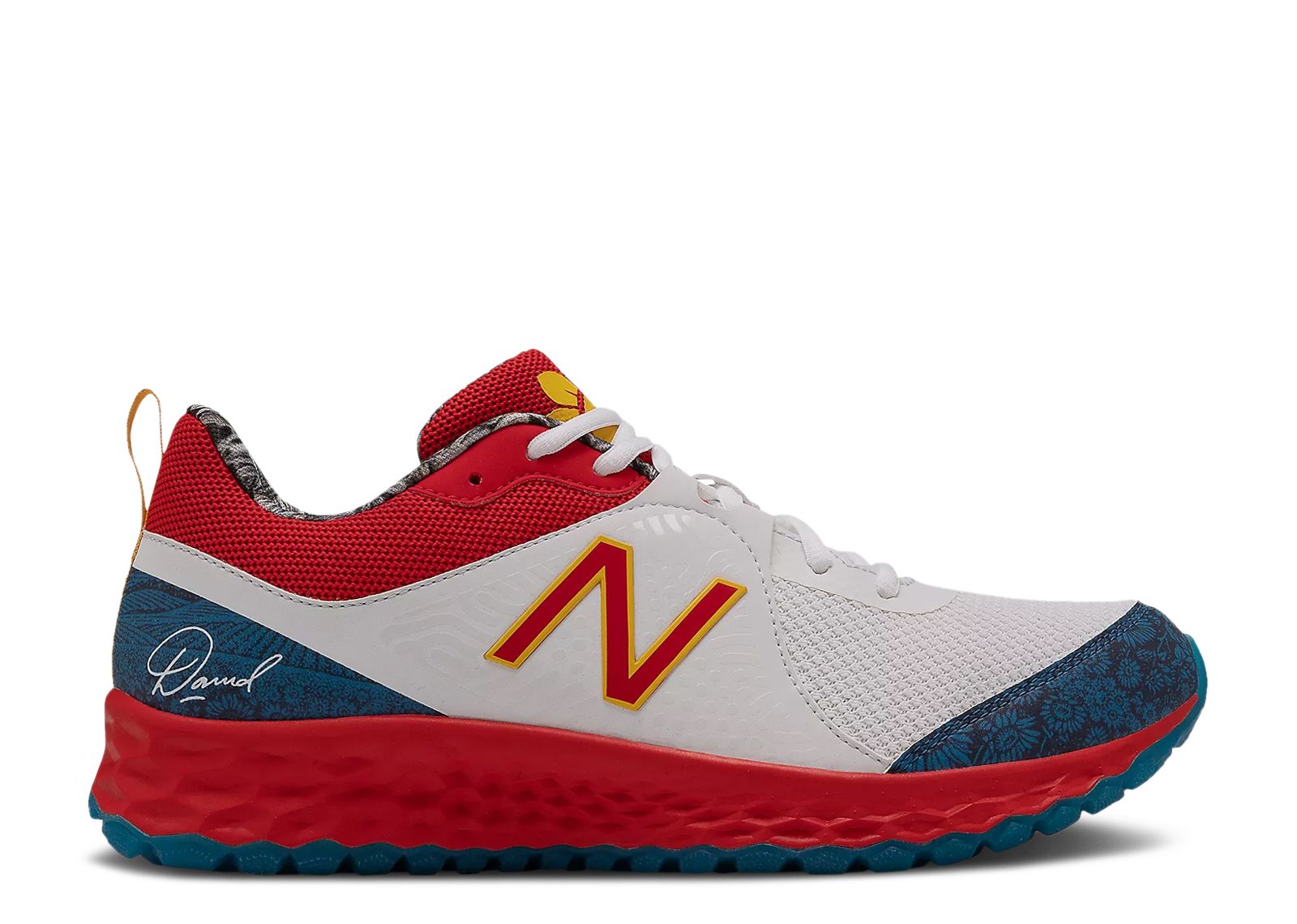 David Sunflower Seeds x Fresh Foam 3000v5 TF 'White Red' | White | Men's - 3000