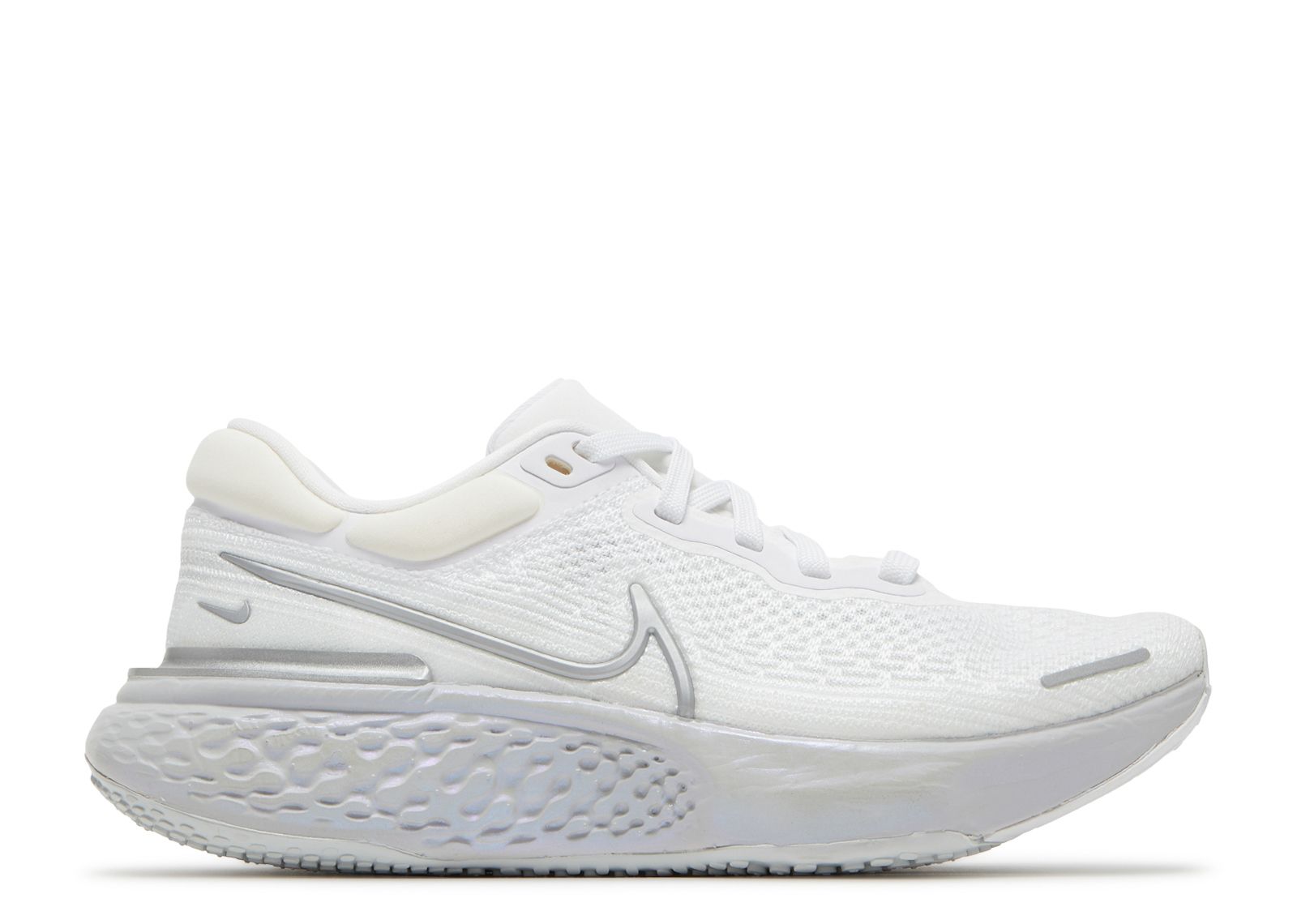 Wmns ZoomX Invincible Run Flyknit 'White Metallic Silver' | White | Women's - ZoomX-Invincible