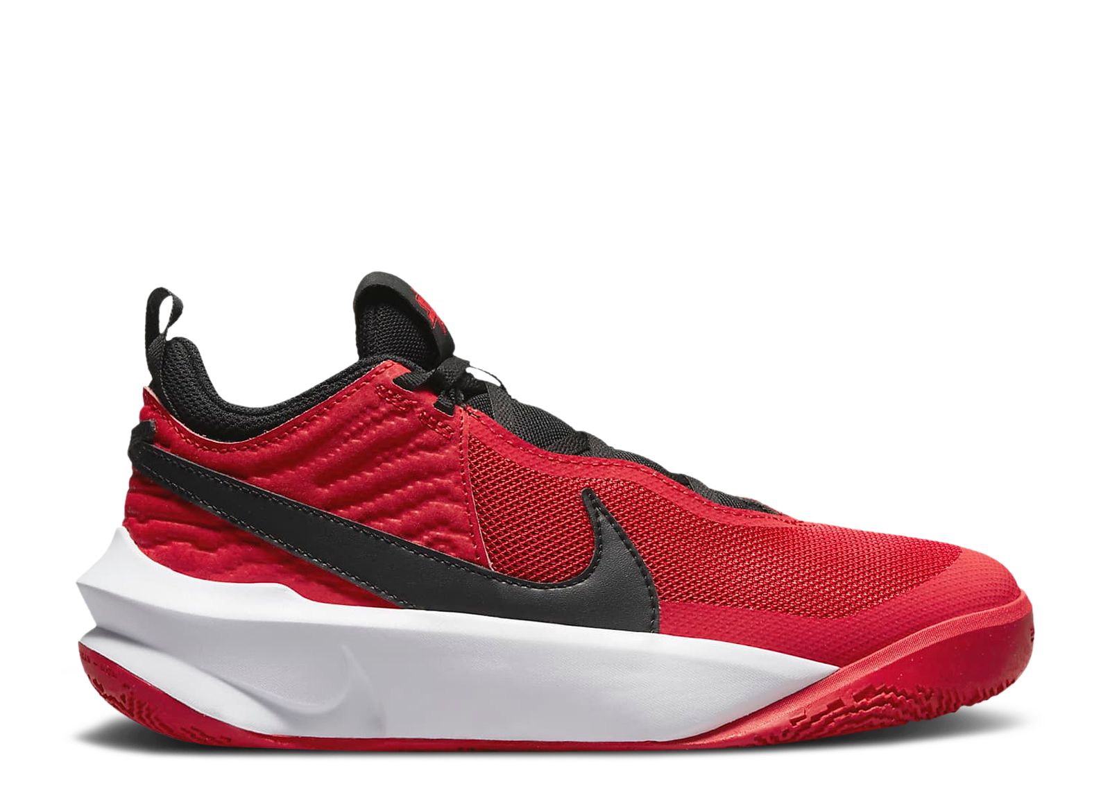 Team Hustle D10 GS 'University Red' | Red | Kid's - Team-Hustle-D10