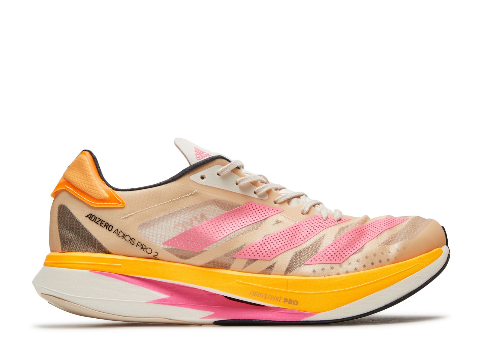 Adizero Adios Pro 2 'Halo Ivory Ultra Pop' | Cream | Men's - Adizero-Adios-Pro-2