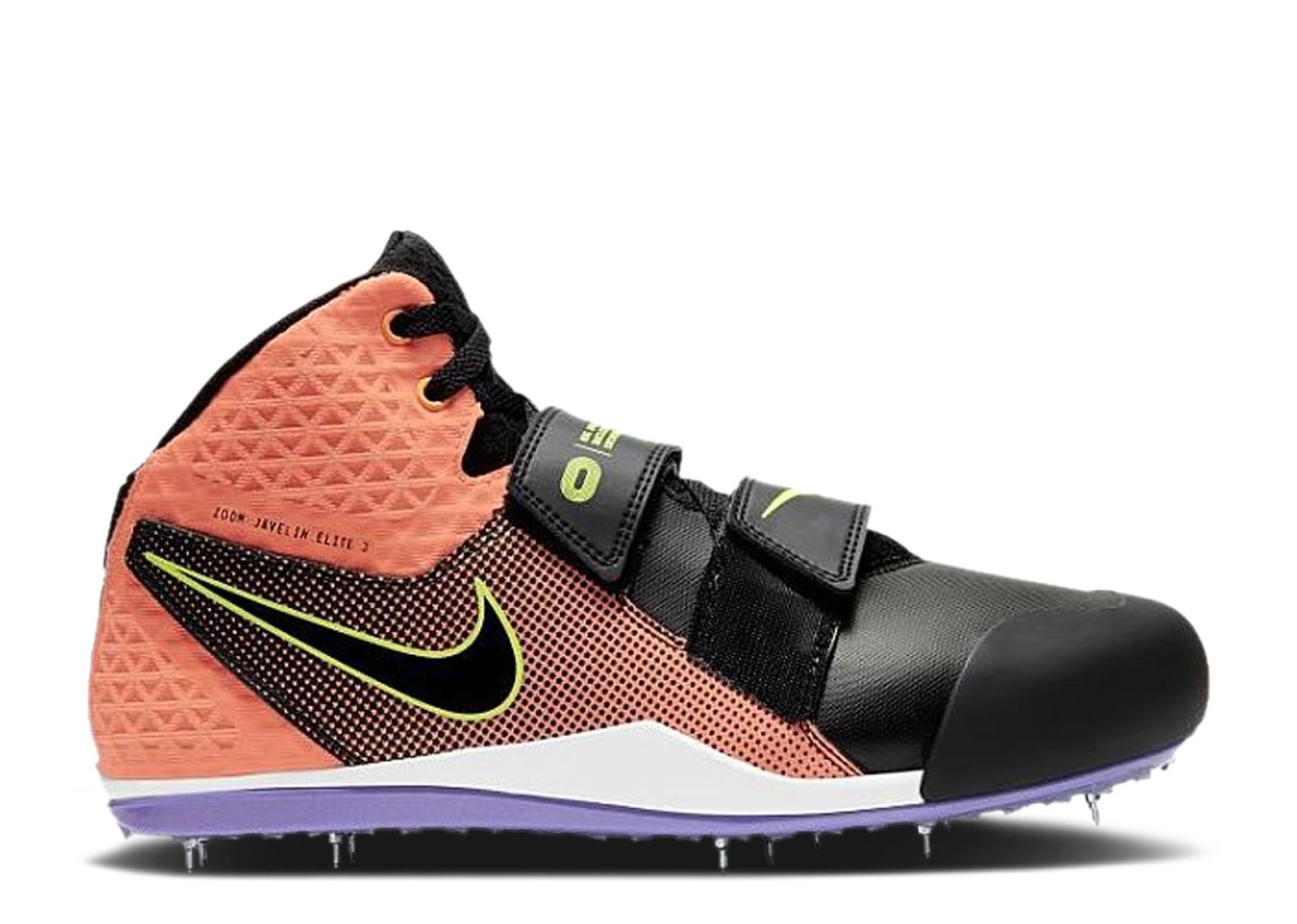 Zoom Javelin Elite 3 'Bright Mango Purple Pulse' | Orange | Men's - Zoom-Javelin-Elite