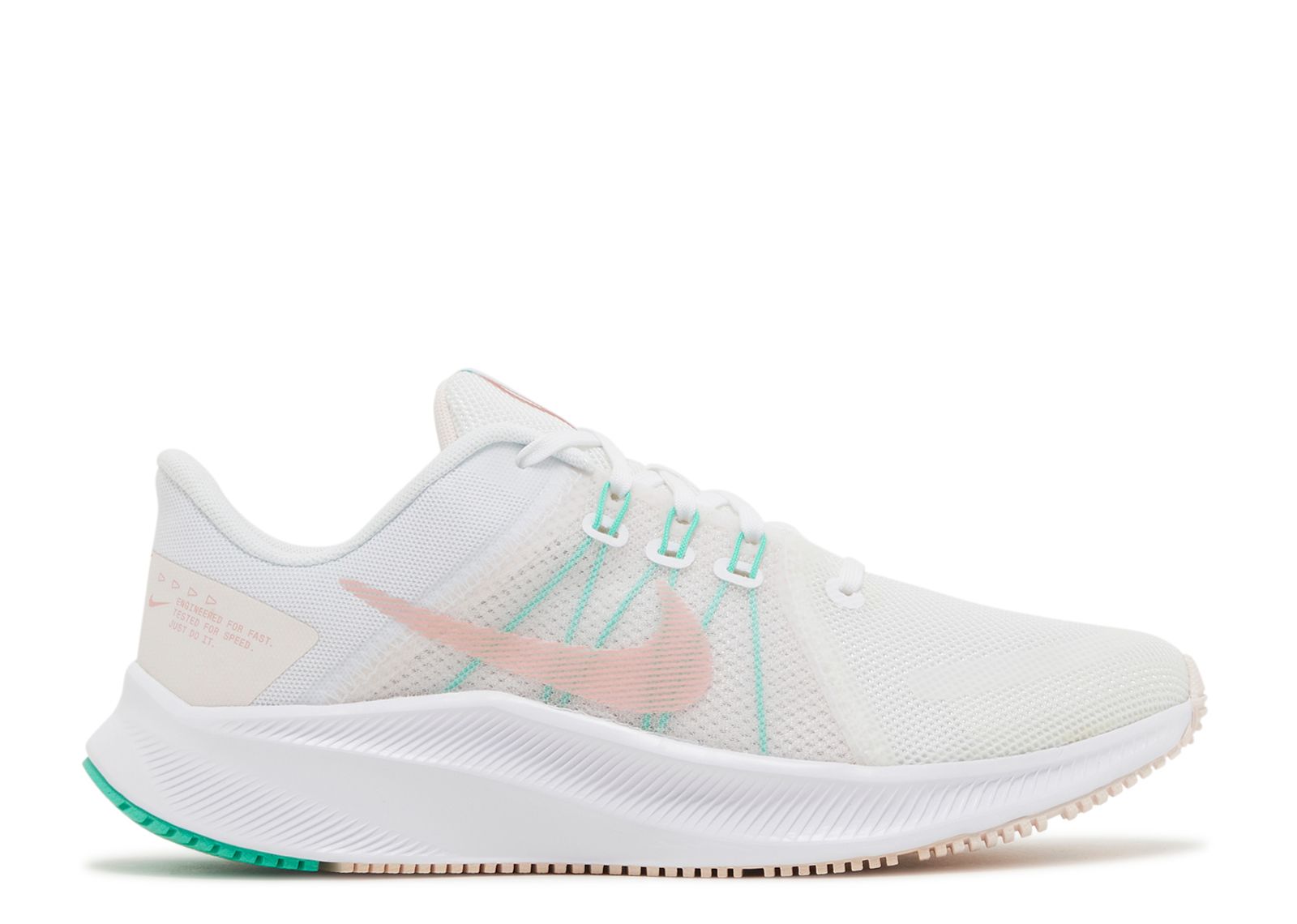 Wmns Quest 4 'White Pink' | White | Women's - Quest