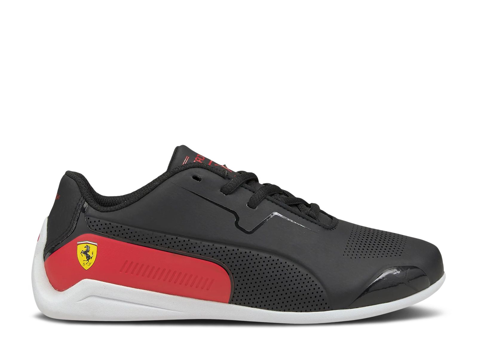 Scuderia Ferrari x Drift Cat 8 Jr 'Black Rosso Corsa' | Black | Kid's - Drift-Cat
