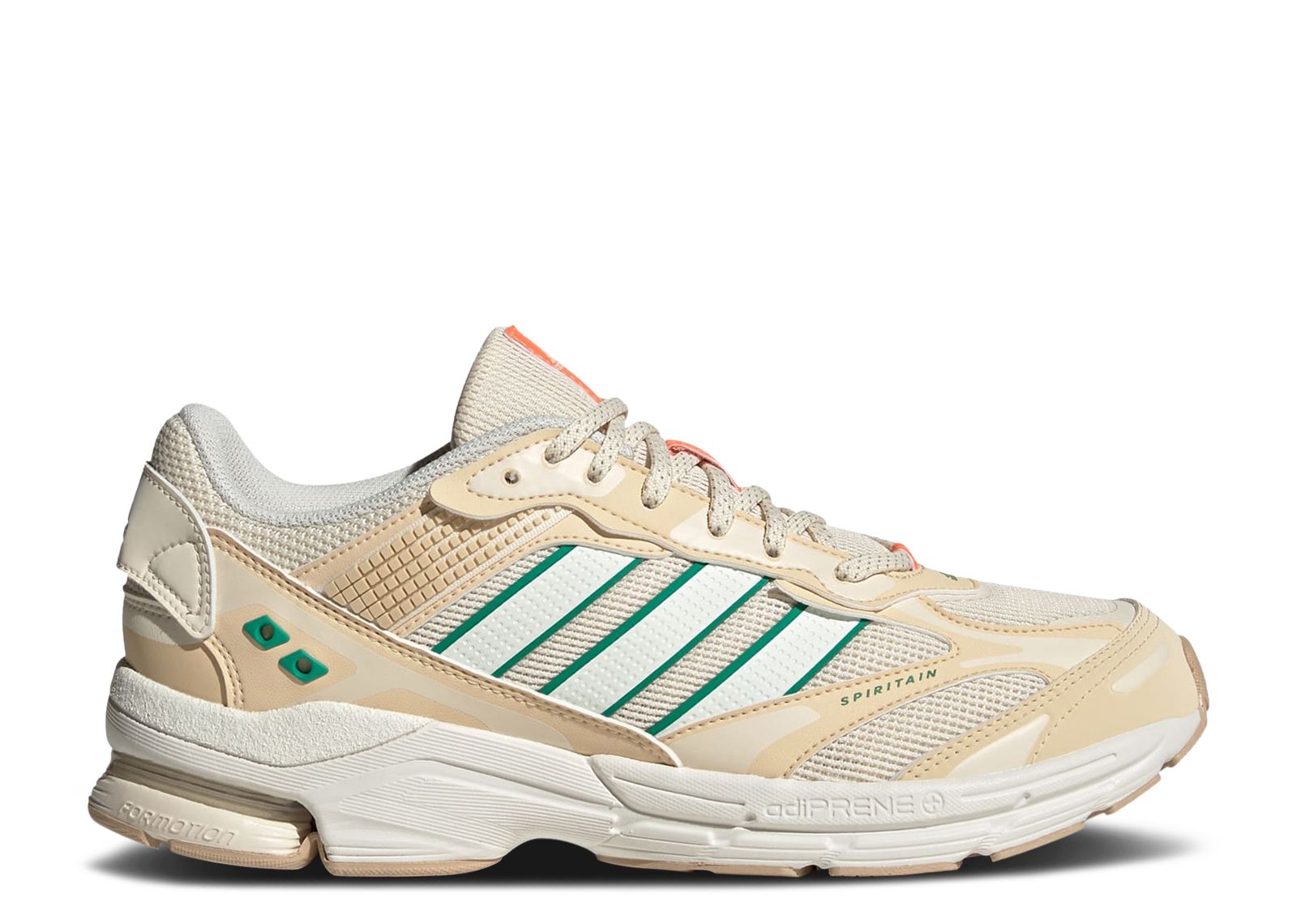 Spiritain 2000 'Wonder White Court Green' | Cream | Men's - Spiritain-2000