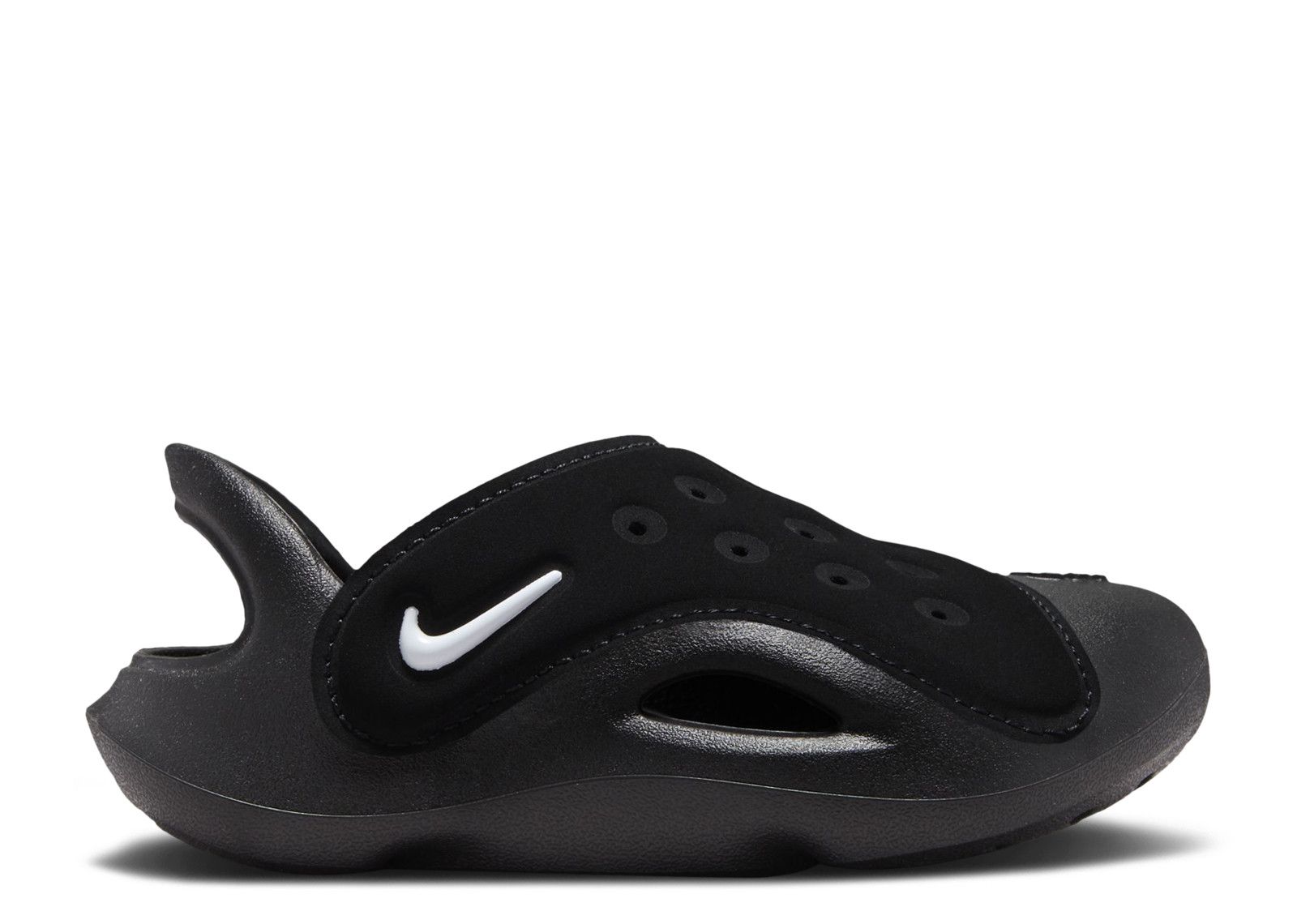 Nike Babies'   Aqua Swoosh Sandal Td 'black'