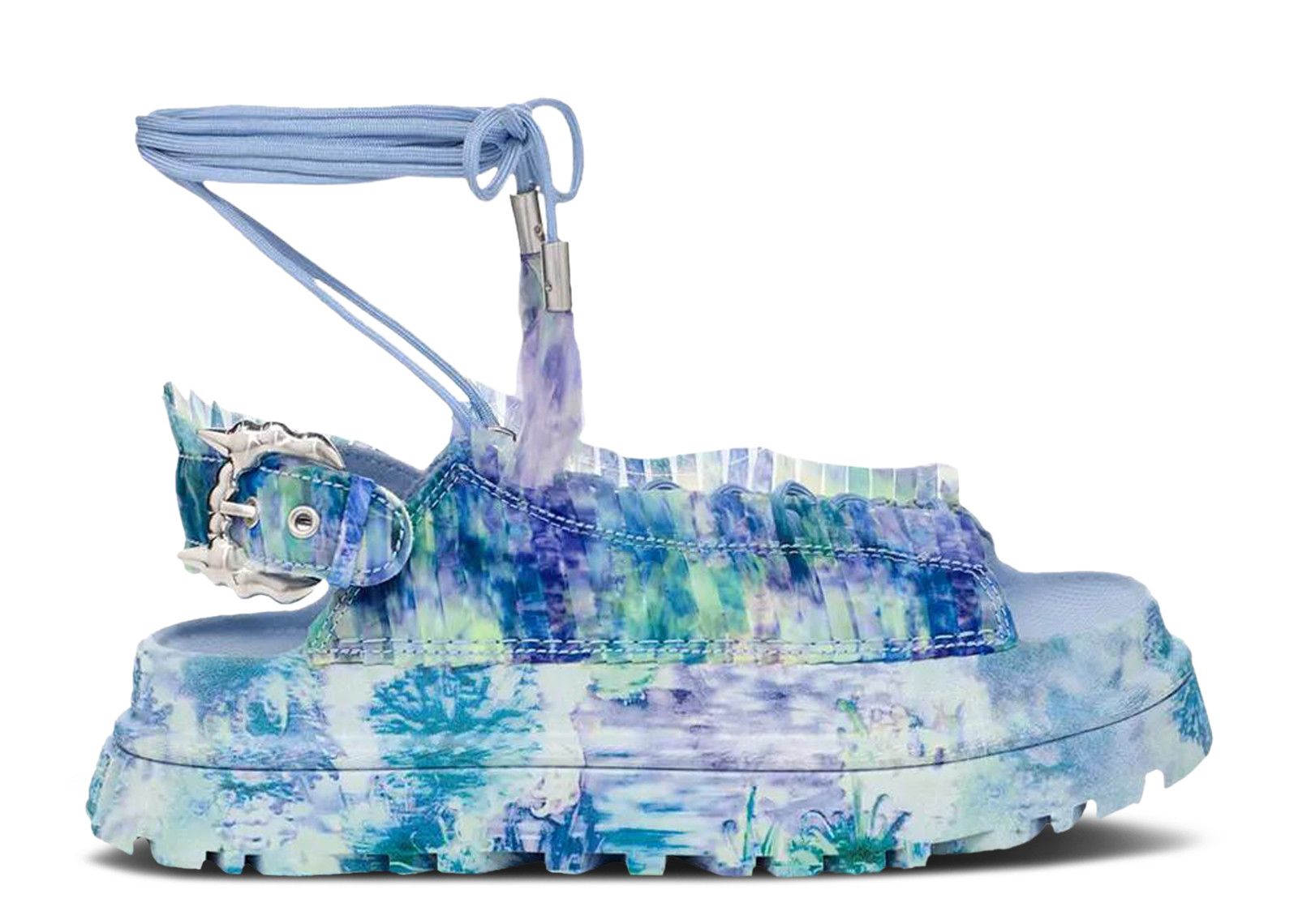 Collina Strada x Wmns Goldenglow Sandal 'Blue Floral' | Blue | Women's - Goldenglow-Sandal