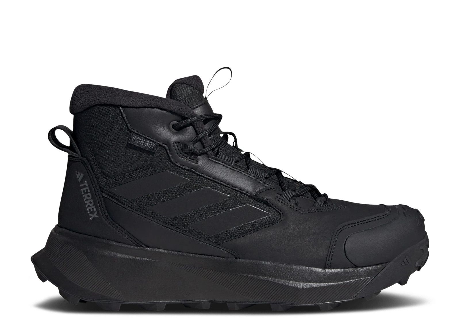 Terrex Winter Leather Mid Rain.RDY Cold.RDY 'Black Grey' | Black | Men's - Terrex