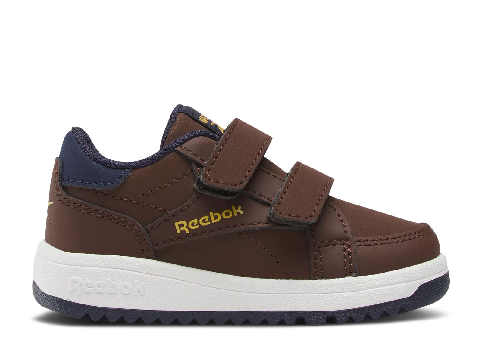 Reebok Babies' Weebok Clasp Low Toddler 'unearthed Brown Navy Gold'