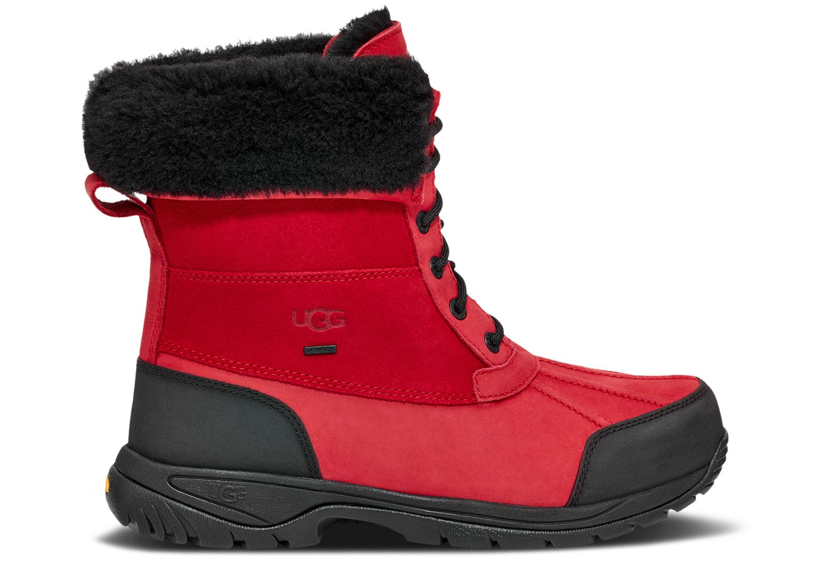 Butte Waterproof Leather Snow Boot 'Samba Red Black' | Red | Men's - Butte