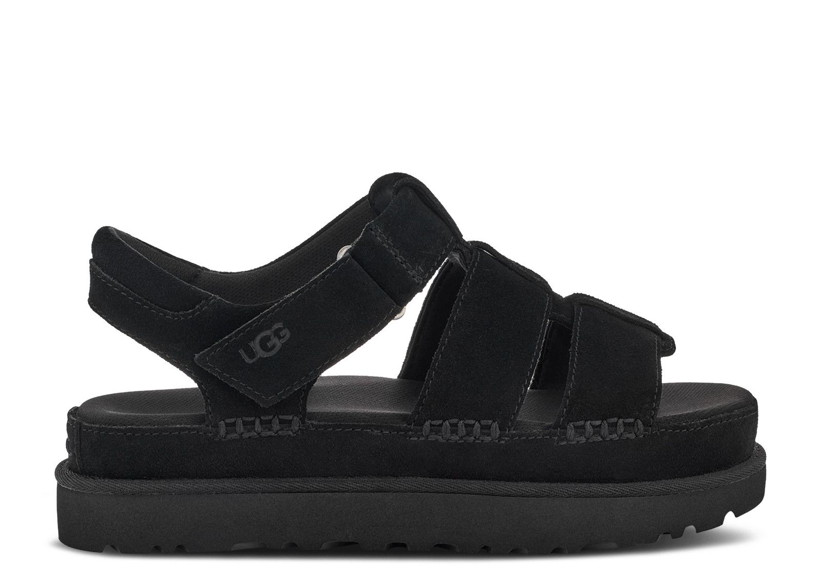 Wmns Goldenstar Strap Platform Sandal 'Black' | Black | Women's - Goldenstar-Strap