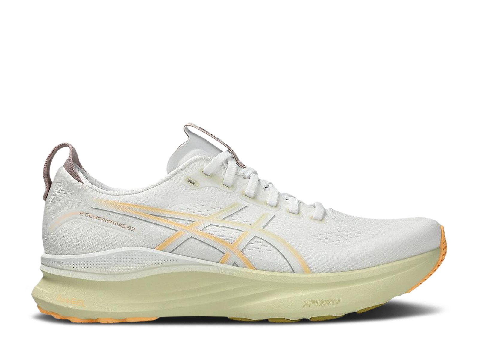 Gel Kayano 32 'White Orange Glow' | White | Men's - Gel-Kayano-32