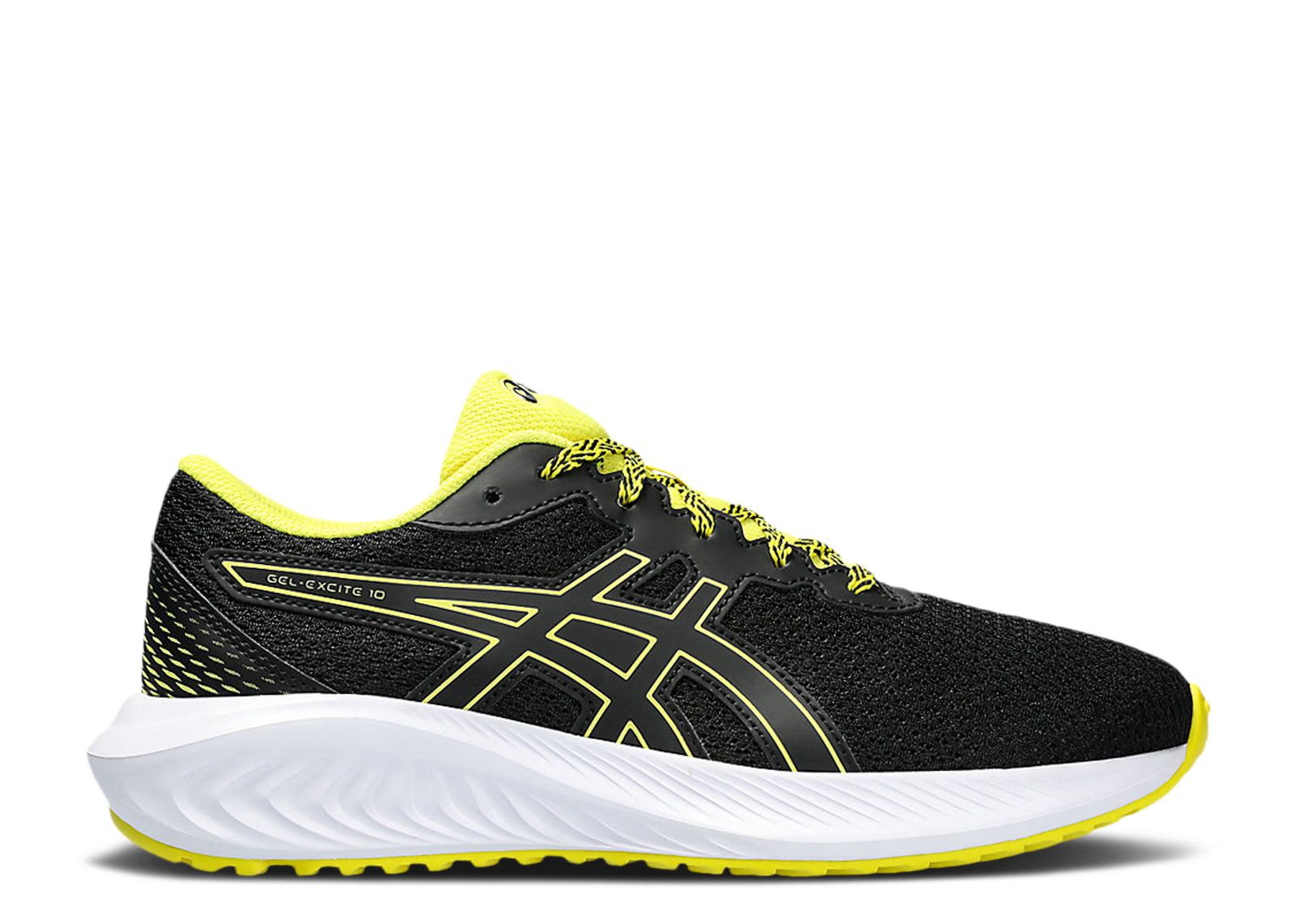 Asics Gel Excite 10 Gs 'black Bright Yellow'