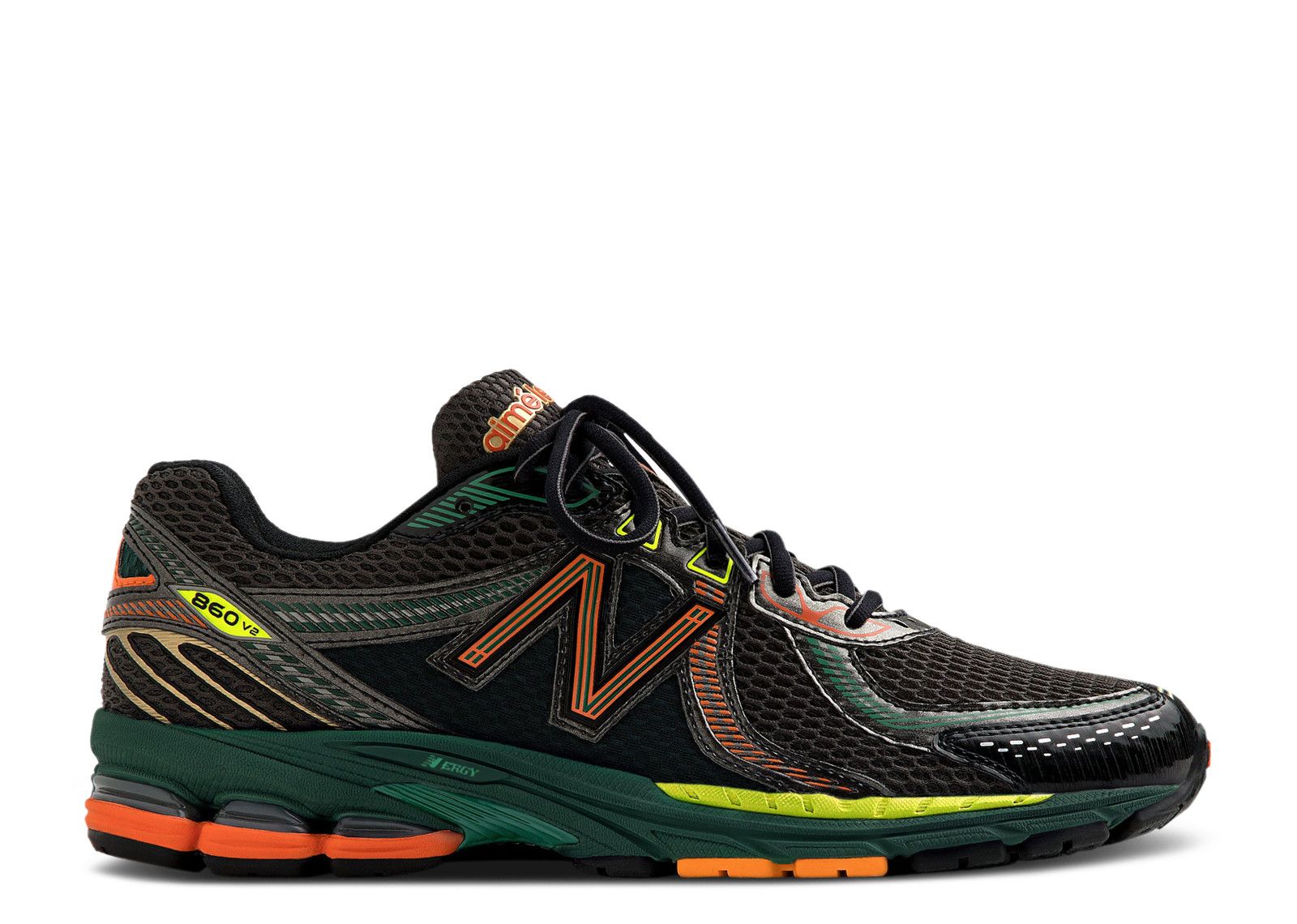 New Balance Aimé Leon Dore X  860v2 'black Green Orange'