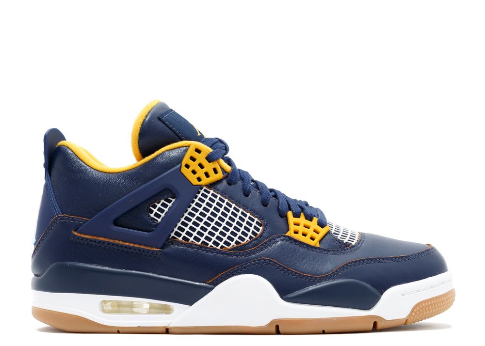 Air Jordan 4 Retro 'Dunk From Above' - Air Jordan - 308497 425 - midnight navy/varsity maize 