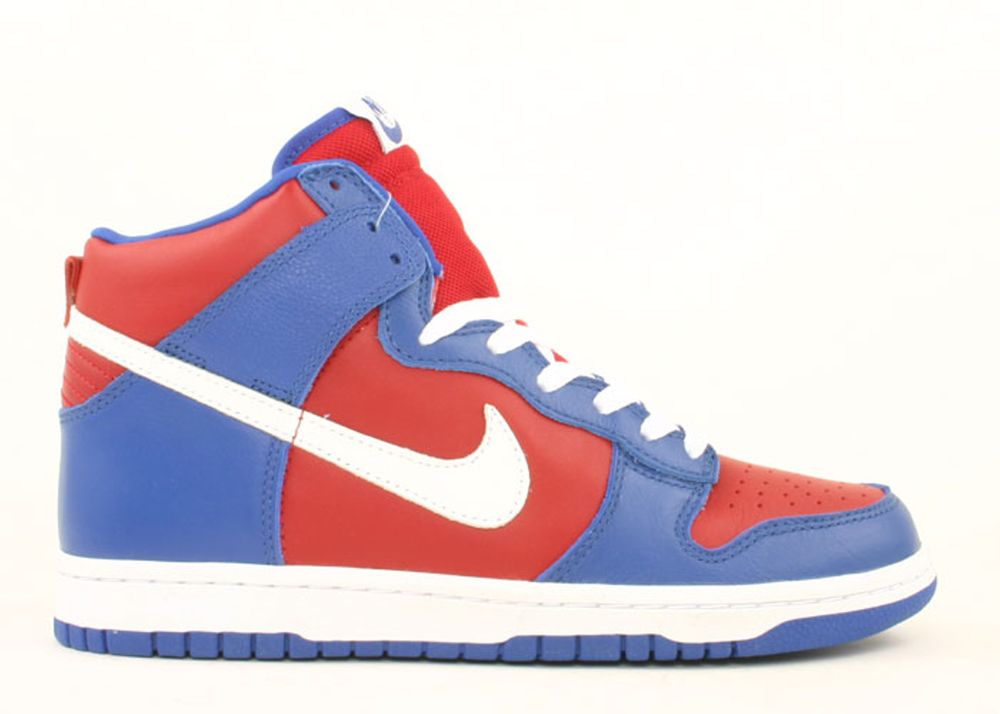 Dunk High - Nike - 305287 411 - Sport Royal White-varsity Red 