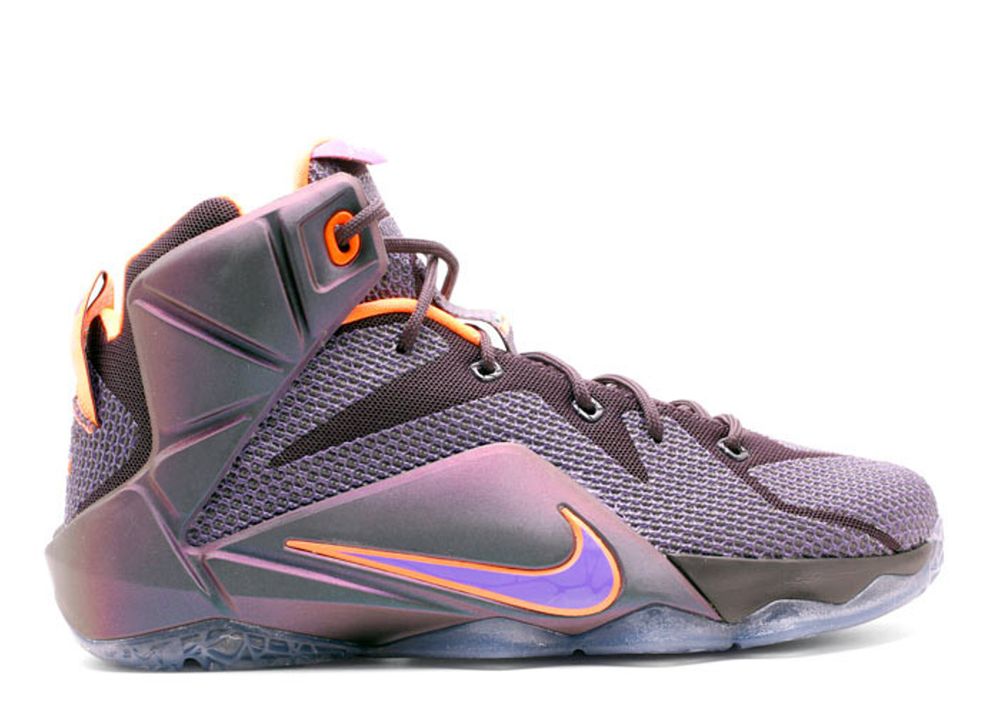 LeBron 12 GS 'Instinct' - Nike - 685181 500 - purple/grape/crimson ...