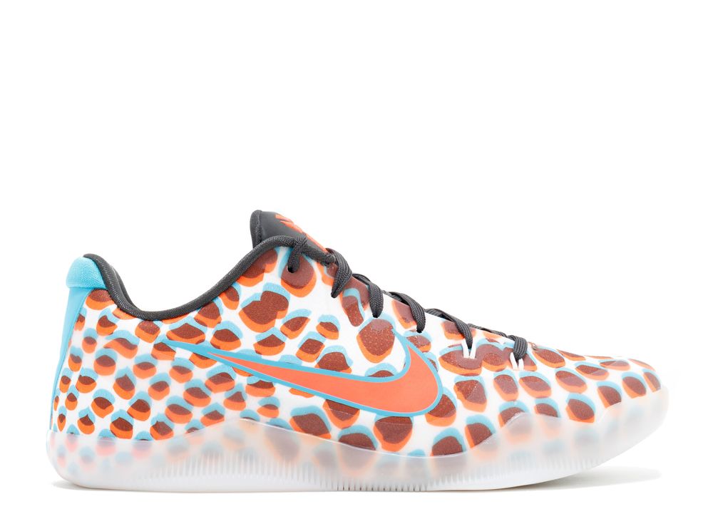 Kobe 11 '3D' - Nike - 836183 084 - cool grey/total crimson-chlorine ...