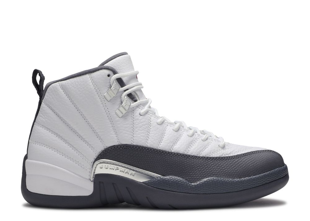 Air Jordan 12 Retro 'Dark Grey' - Air Jordan - 130690 160 - white/dark ...