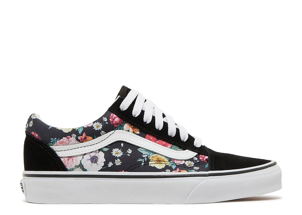 Old Skool 'Garden Floral' - Vans - VN0A4BV5V8X - black/true white ...