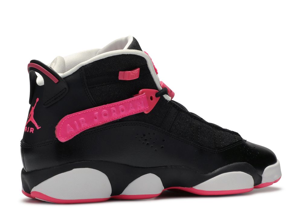 Jordan 6 Rings GS 'Black Pink' - Air Jordan - 323399 061 - black/hyper ...