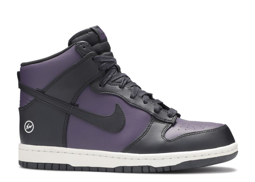Fragment Design X Dunk High 'City Pack Beijing' - Nike - 407920 025 - black/metallic purple 