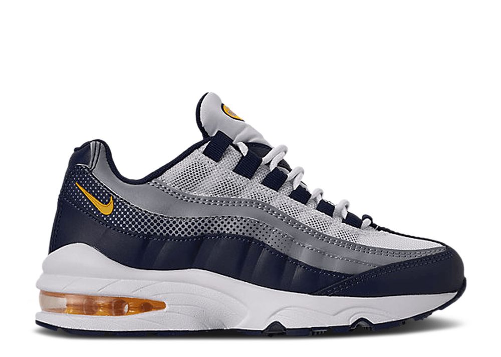 nike air max 95 midnight navy laser orange