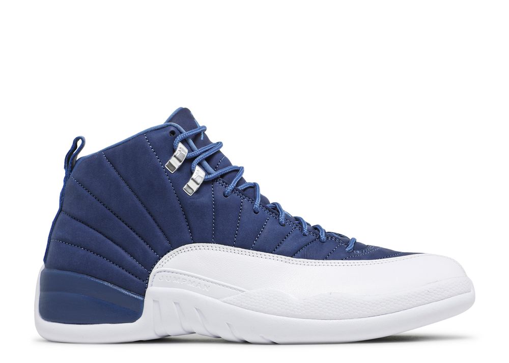 Air Jordan 12 Retro 'Indigo' - Air Jordan - 130690 404 - stone blue ...