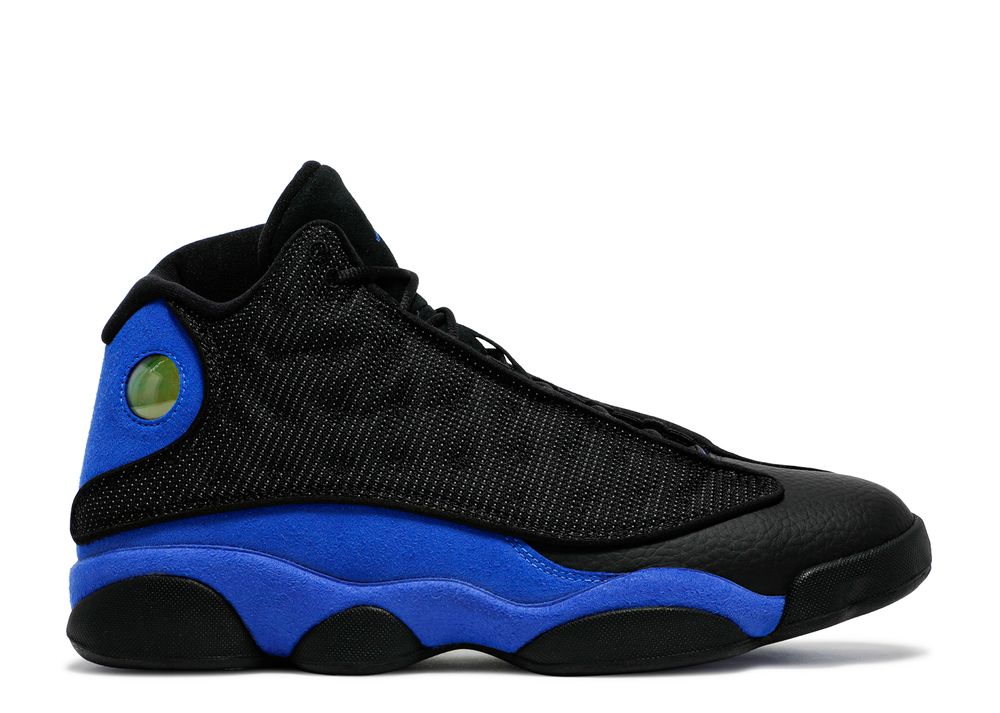 jordan 13 black and blue
