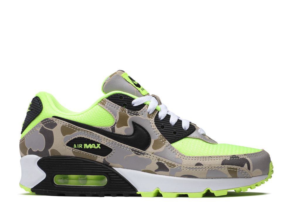 ghost green duck camo air max