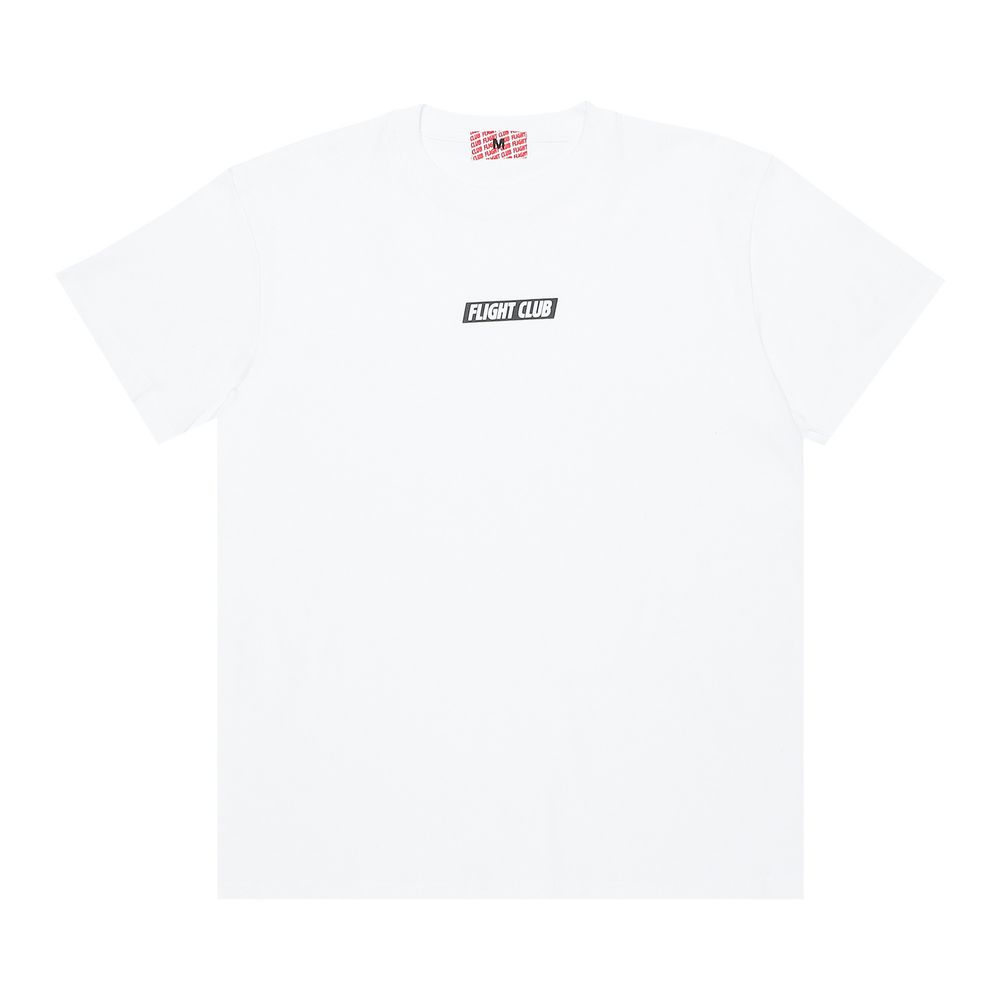 Flight Club Slant Logo Tee 'White/Black' Flight Club 20FC 02 0022