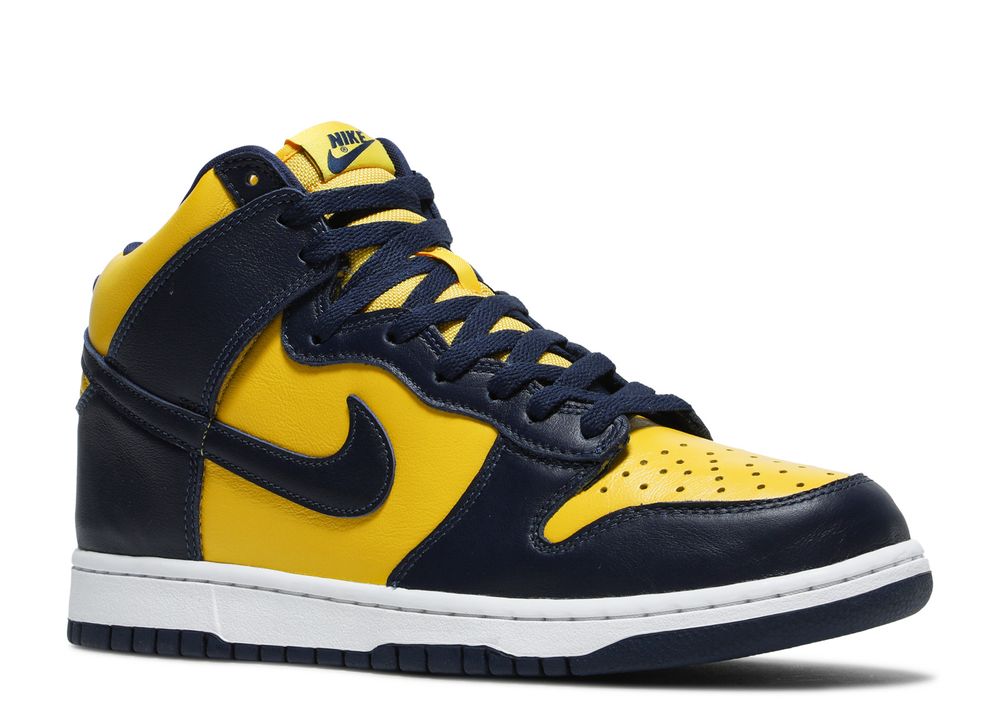 Dunk High SP 'Michigan' 2020 - Nike - CZ8149 700 - varsity maize ...