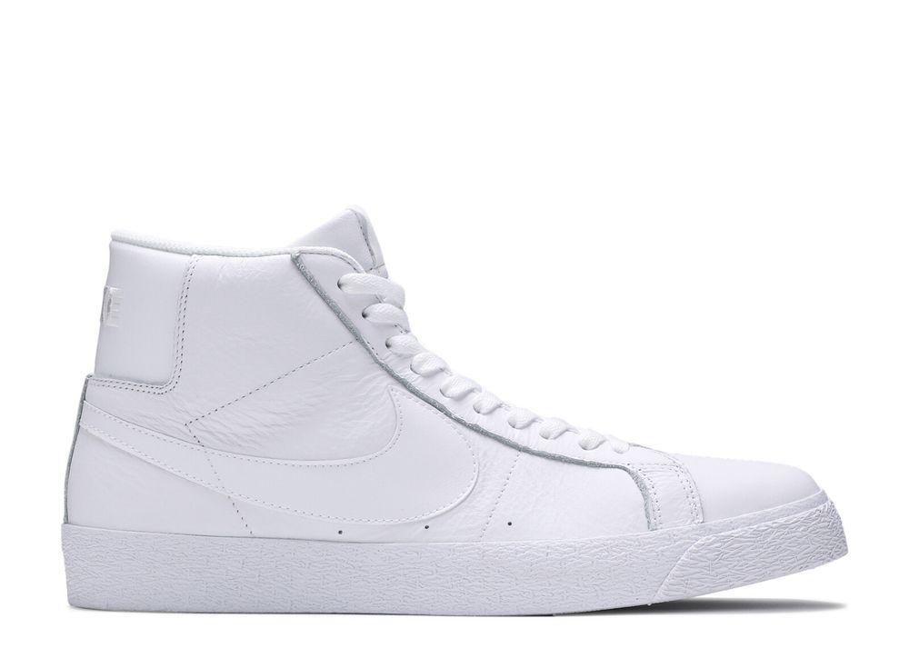 nike blazer mid triple white