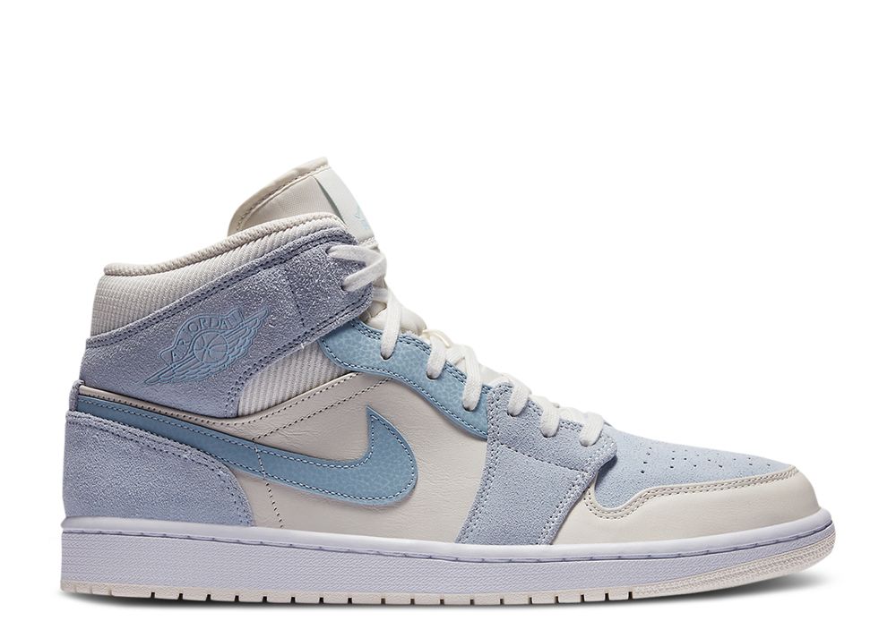 Air Jordan 1 Mid SE 'Sail Light Blue' - Air Jordan - DA4666 100 | Flight Club