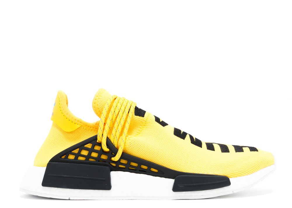 adidas human race shoes yellow