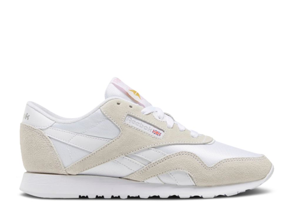 Wmns Classic Nylon 'White Light Grey' 2020 Reebok FV4507 white
