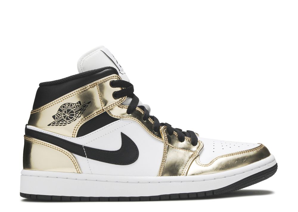 Air Jordan 1 Mid SE 'Metallic Gold' - Air Jordan - DC1419 700 ...