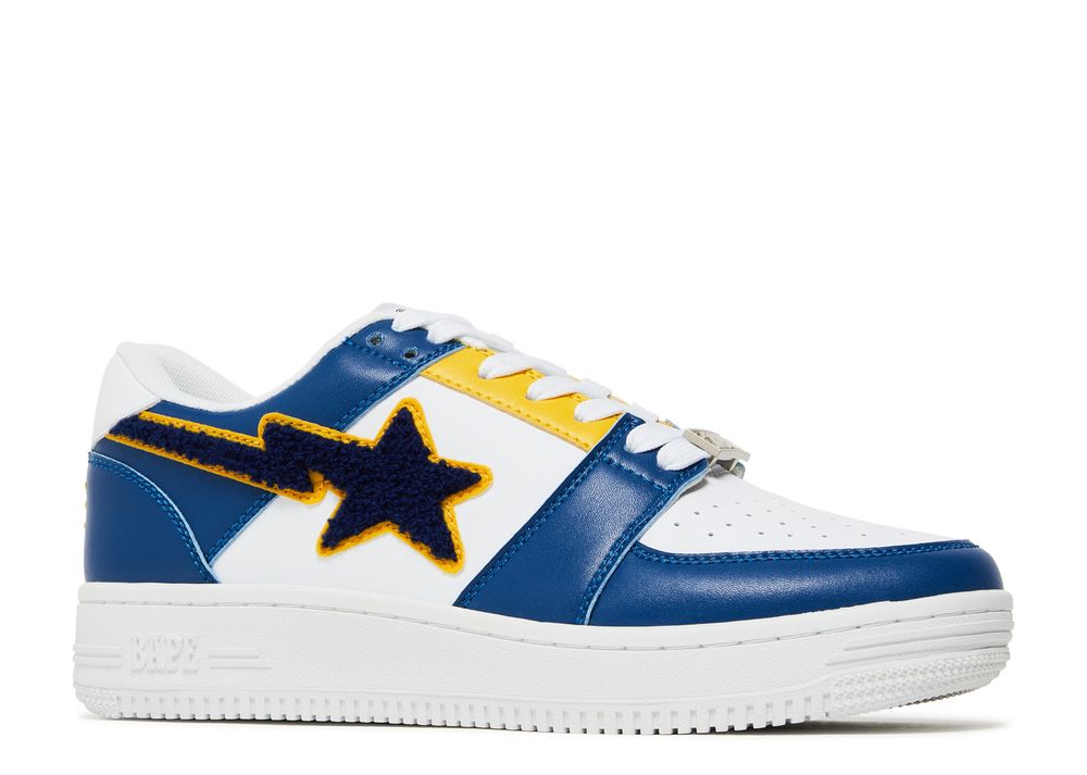 Bapesta Low 'Patched Navy' - BAPE - 1G80191001 NVY - navy/white | Flight Club