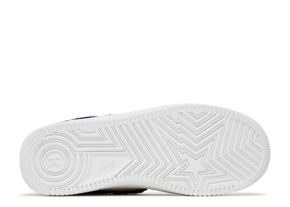 Bapesta Low 'Patched Navy' - BAPE - 1G80191001 NVY - navy/white | Flight Club