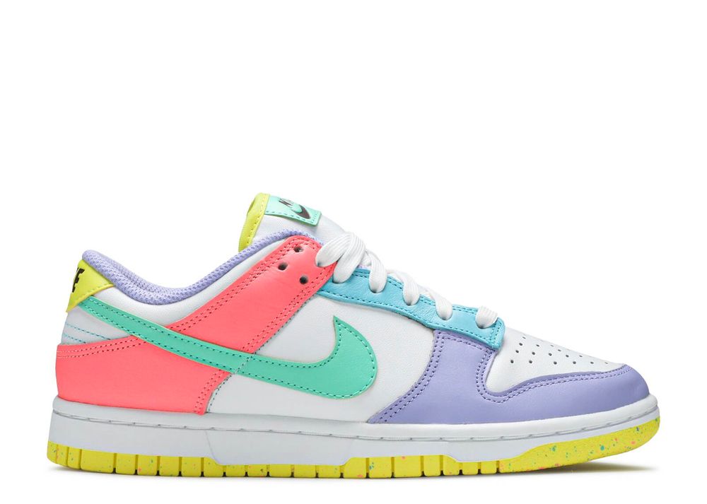 Wmns Dunk Low SE 'Candy' - Nike - DD1872 100 - white/green glow/sunset ...