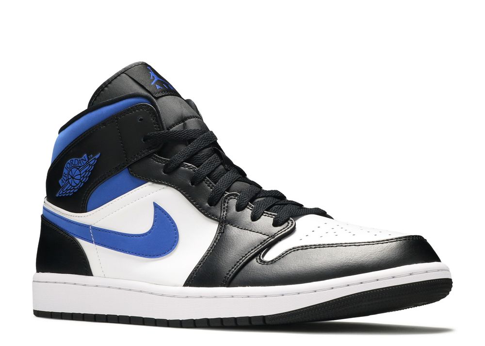 Air Jordan 1 Mid 'Racer Blue' - Air Jordan - 554724 140 - white/black ...