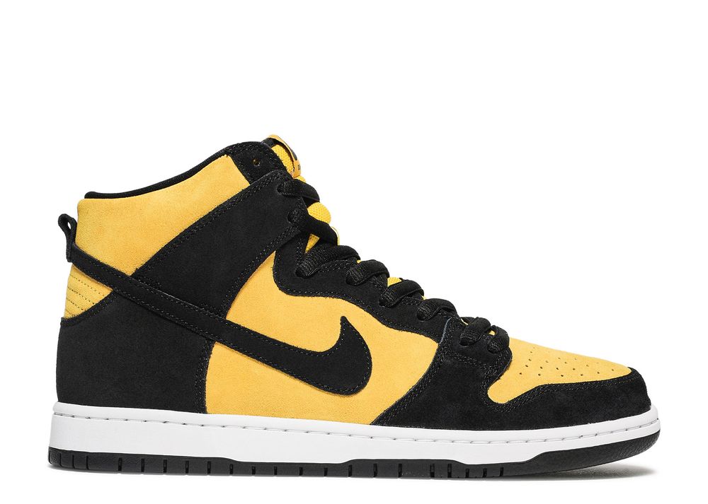 nike dunk high goldenrod