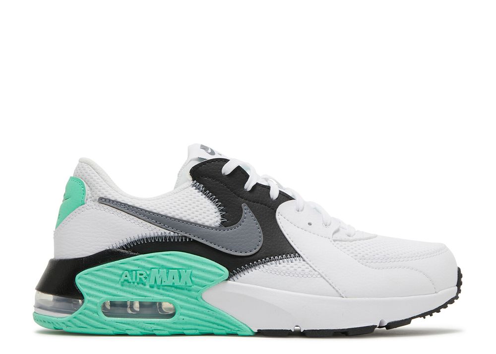 Wmns Air Max Excee 'White Green Glow' - Nike - DM8346 100 - white/cool grey/black/green glow 