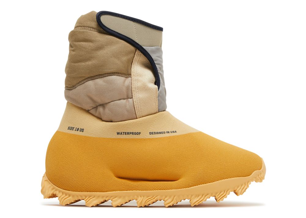 Yeezy Knit Runner Boot 'Sulfur' - Adidas - GY1824 - sulfur/sulfur ...