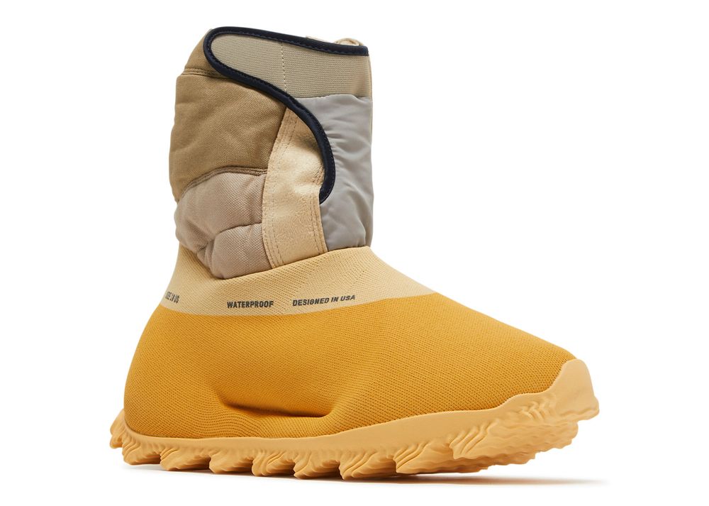 Yeezy Knit Runner Boot 'Sulfur' - Adidas - GY1824 - sulfur/sulfur ...